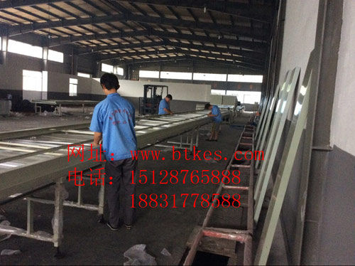 杭州富阳彩石金属瓦设备案例4